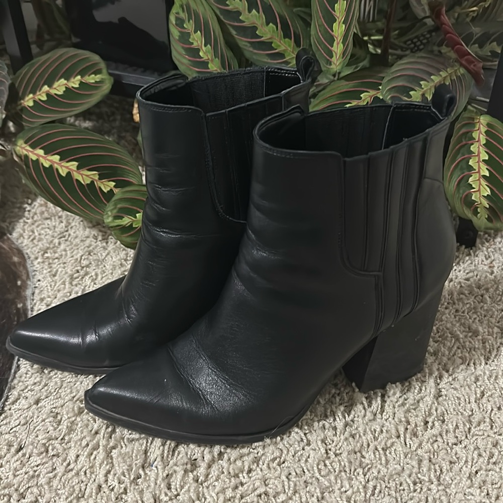 Black boots
